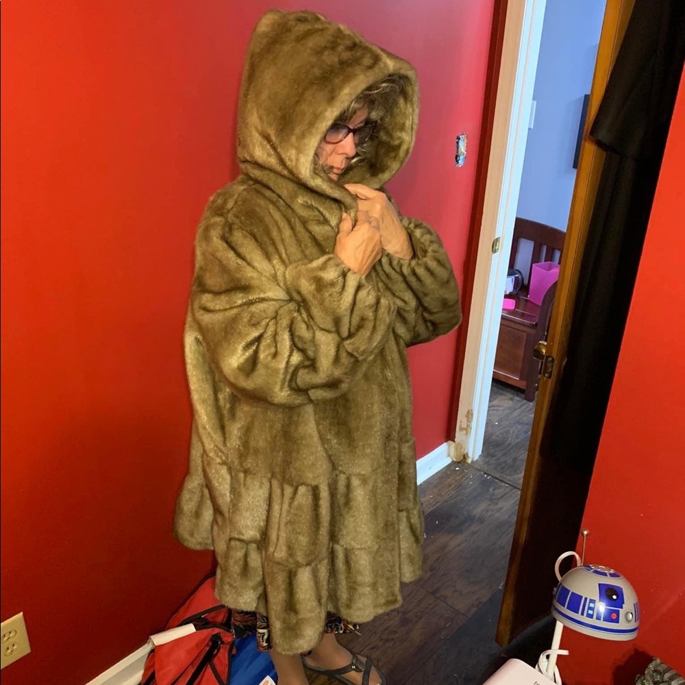 Fur coat
